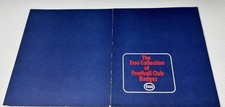 Vintage Esso petrol station 76 Foil Football Club Badges Complete Collection 