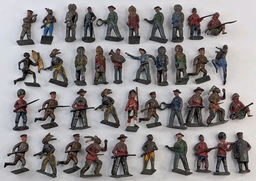 Vintage lead toy figures - vintage,