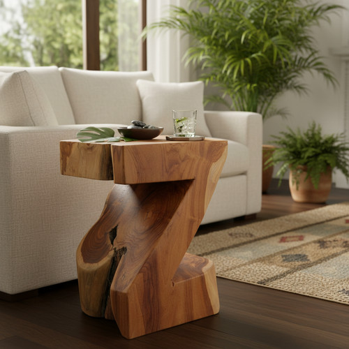 Kinaree teak root wood form - teak,
