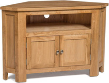 Waverly Solid Oak Corner TV