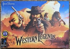 Western Legends Board Game - Tabletop 2023 Kolossal 2-6 Players, Complete - B1