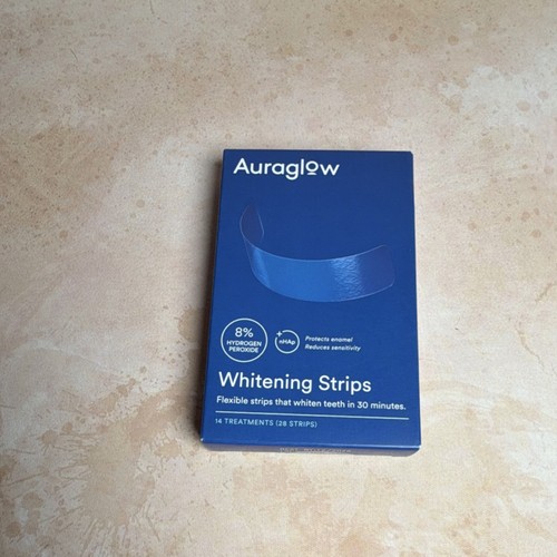 Auraglow whitening strips - auraglow,