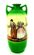 RARE ROYAL DOULTON SERIESWARE ANTIQUE VASE - DUTCH A HARLEM D1886 - NOKE !!