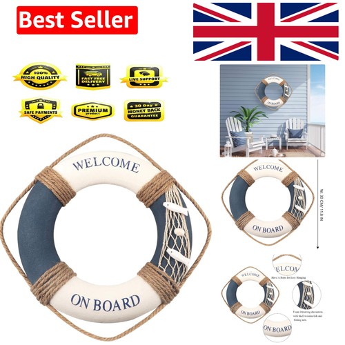 Nautical life ring decoration - nautical,