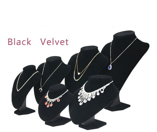 Black white necklace - black/, pendant