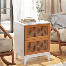 2 Drawer Bedroom Bedside Table