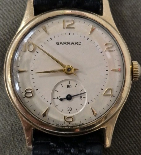 Mens garrard solid gold - mens, 9ct
