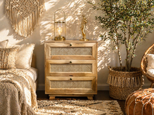 Boho style rustic rattan - style,