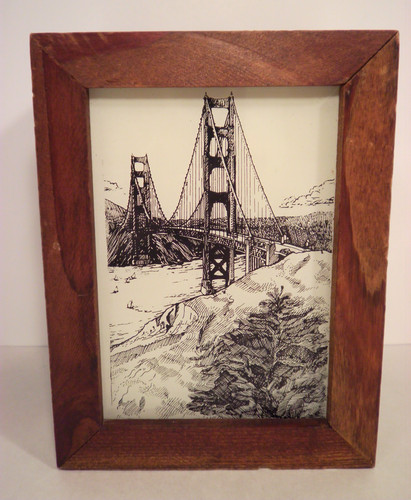 Vtg san francisco - san, glass