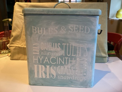 Seed storage box organizer - seed,