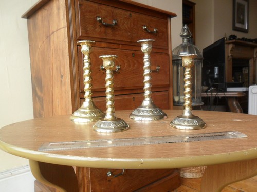 Vintage barley twist metal - vintage,