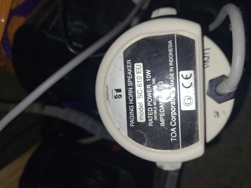 Toa sc610 10w - 3x, 8
