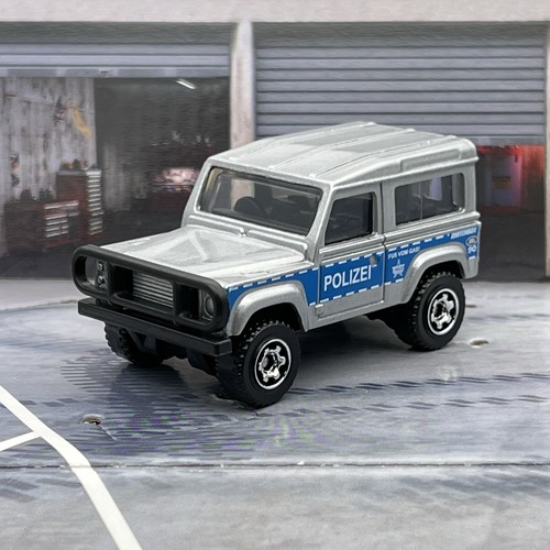 Matchbox land rover polizei - matchbox,