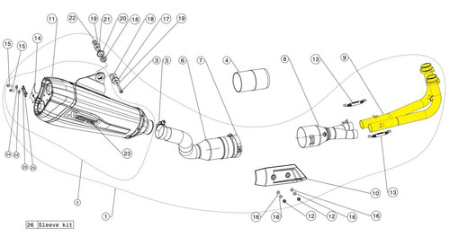 Akrapovic moto header - akrapovic,