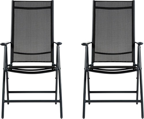 Aluminium position chairs - 2x, 7