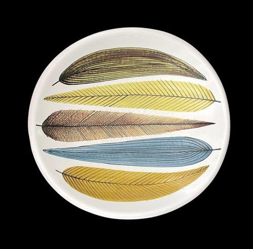 1950s stig lindberg feather - stig,