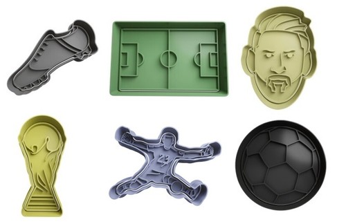 Football soccer cookie - football,