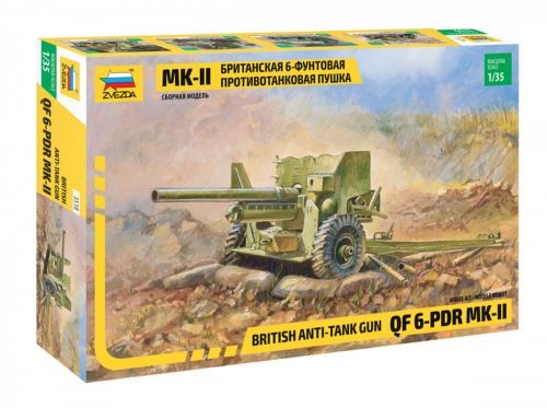 Zvezda 3518 british - 3518, anti-tank