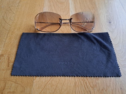 Prada sunglasses gold frame - prada,