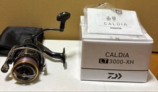 Daiwa 21 CALDIA LT3000-XH Spinning Reel Black/Gold Used w/ Box & Accessories