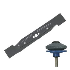 Blade for FLYMO Power Compact 330 PC330 Lawnmower 33cm 13" FLY006 + Sharpener