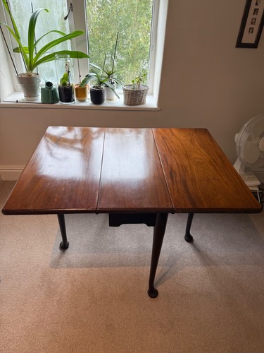 Antique drop leaf table - drop,