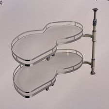 2 Tier Pull out Carousel Blind