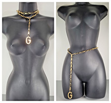 Vintage Gucci gold tone chain