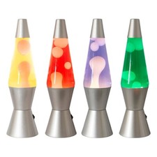 Retro LED Lava Lamp Relaxation Mood Night Light Motion Wax Liquid Bedside Desk