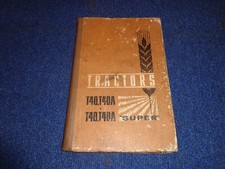 Belarus Tractor  T40 T 40 A Operators Book Service manual English text