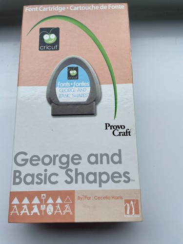 George and basic shapes - basic, cricut