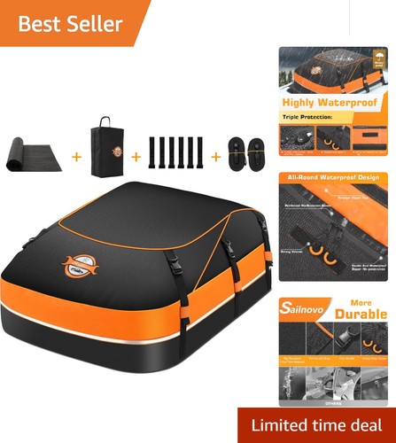 Spacious 598l soft car roof - 598l,