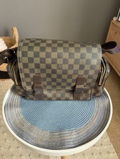 Louis Vuitton Damier Reporter Melville Leather Fabric Brown Shoulder bag 2071