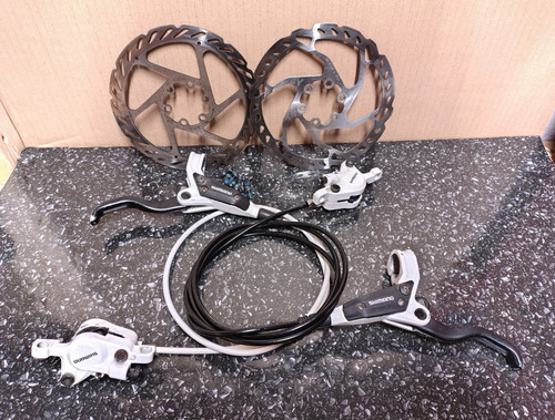 Shimano m445 front rear - shimano,