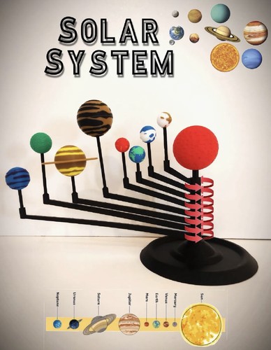 Solar system orrery model - orrery,