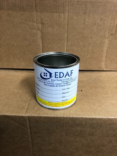250ml tin neat - tin, paint