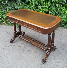 VICTORIAN OAK 2 DRAWER WRITING