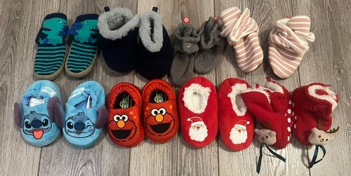 Baby toddler slipper lot - lot, of
