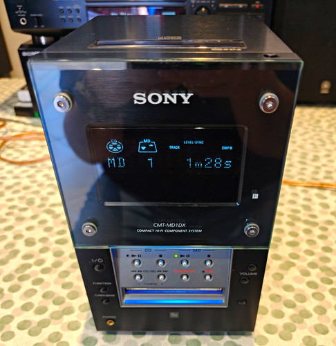 Sony cmt md1dx compact - sony, hi-fi