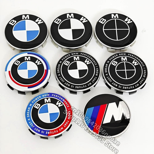 New four bmw 68mm alloy - new,