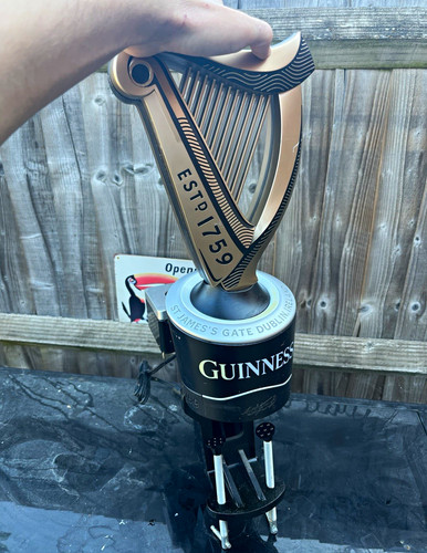 Guinness harp beer - beer, pump