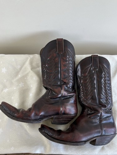 Sendra handmade leather cowboy - leather,