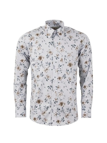 Relco retro light grey floral - retro,