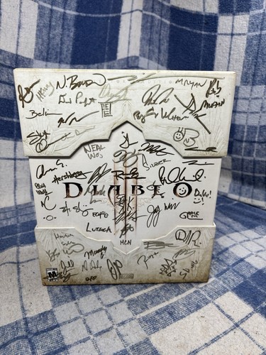Signed diablo iii - signed,