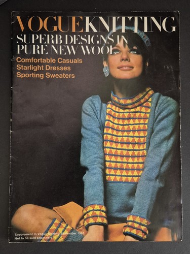 Retro vintage vogue knitting - vogue,