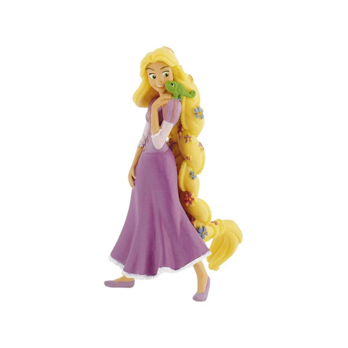 Rapunzel with flowers - with,