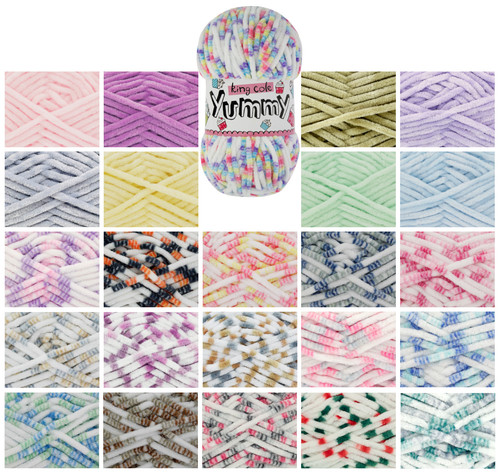Yummy chunky chenille yarn - yummy,