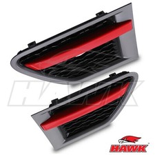 FRONT WING SIDE VENTS SILVER