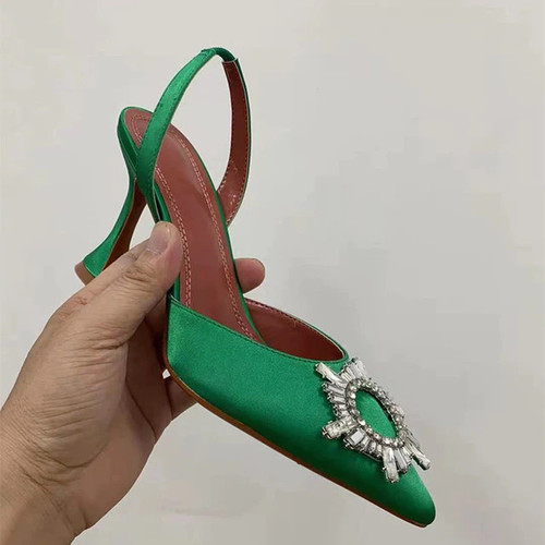 Women pumps luxury - women, crystal