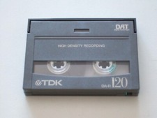 TDK DA-R120 120mins DAT Digital Audio Tapes - Made in Japan